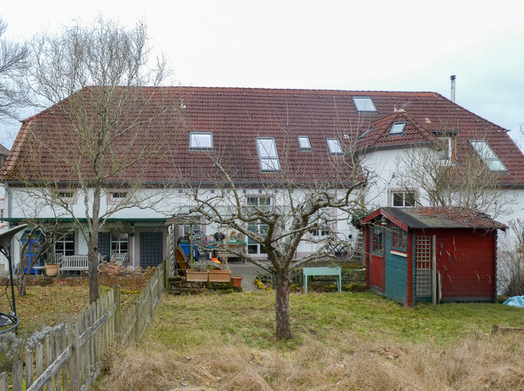 Hausrückansicht