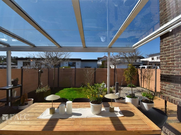 Blick aus dem Wohnzimmer