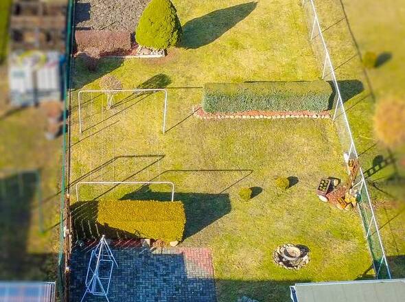 Garten von oben
