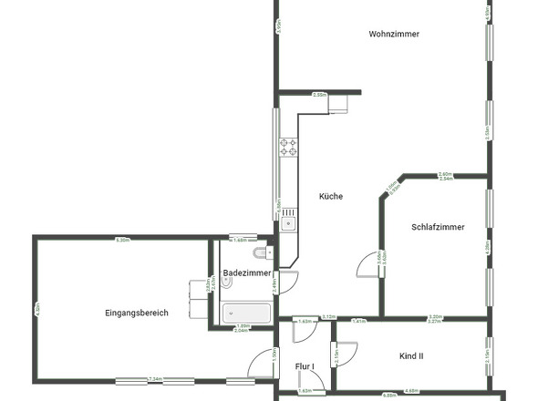 2. Etage Wohnung