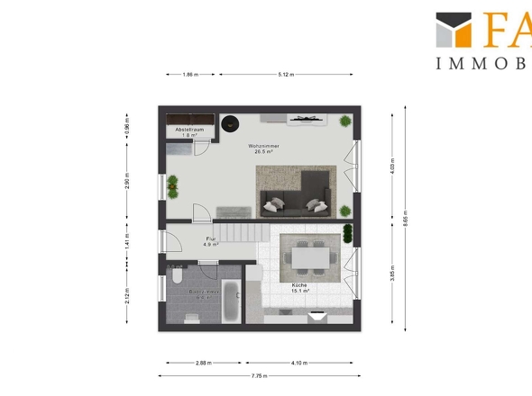 Grundriss Erdgeschoss