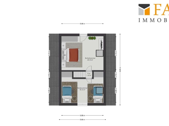 Grundriss Obergeschoss