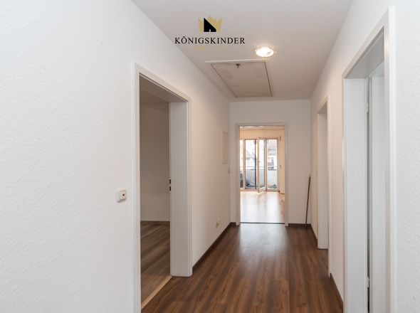 Flur und Dachbodenzugang