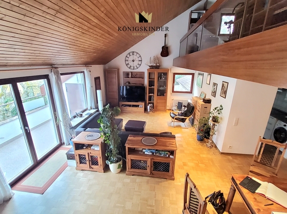 Blick in den Wohnbereich