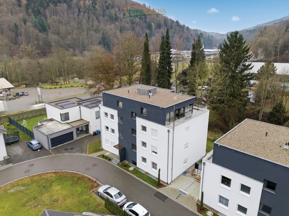 Das Haus von oben