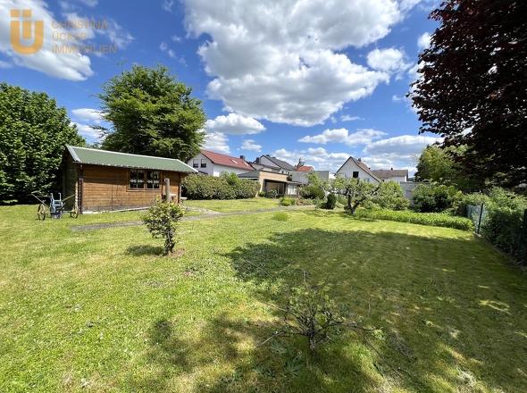Blick zum Haus