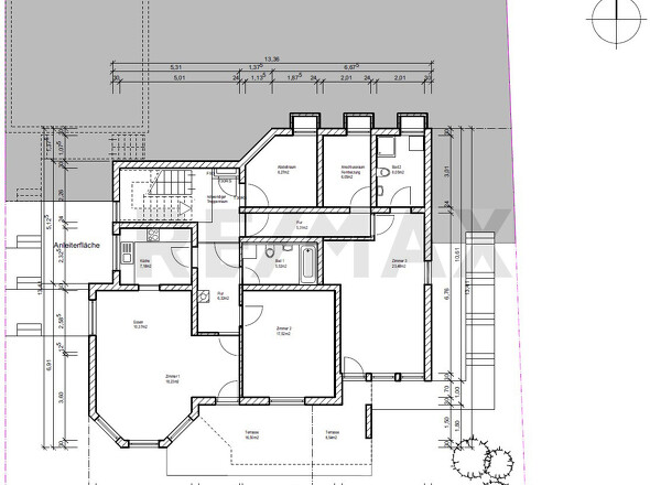 Grundriss Gartengeschoss