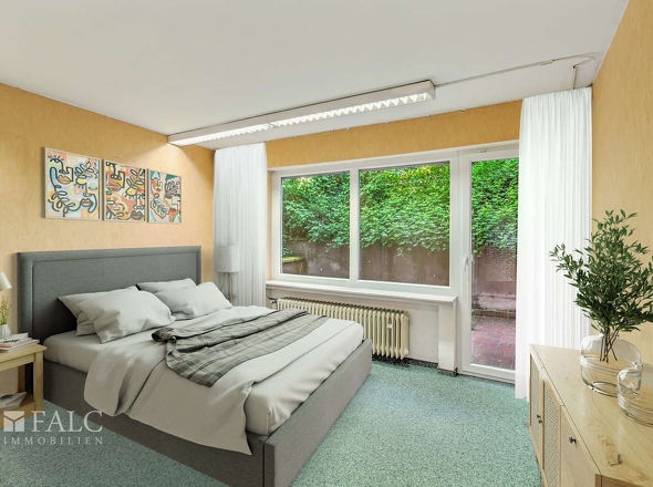 Schlafzimmer 1.OG (virtuell möbliert)