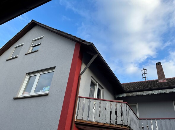 Ansicht Vorderhaus Seite