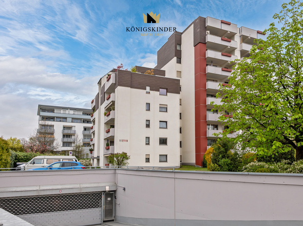 Einfache Tiefgaragenzufahrt