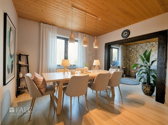 Esszimmer OG - Einrichtungsvorschlag