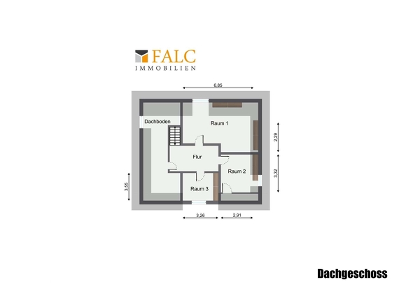 Grundriss Dachgeschoss