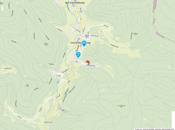 Geolyzer Kartenausschnitt