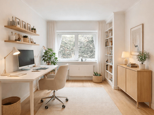 Büro visualisiert