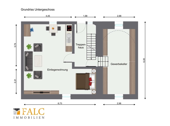 Grundriss Untergeschoss