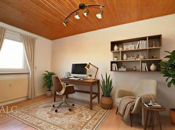 Ein mögliches Home-Office (vis.)