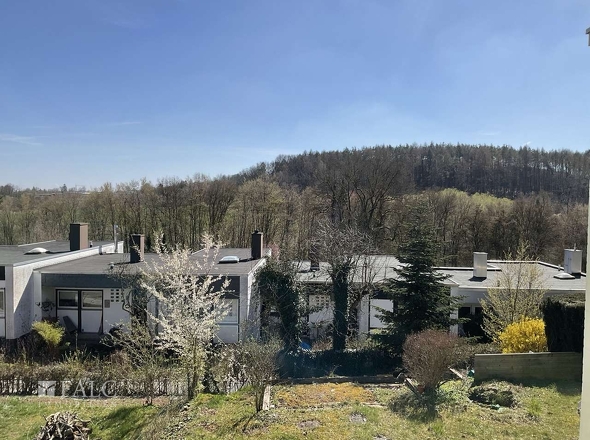 Originalausblick in die Ferne