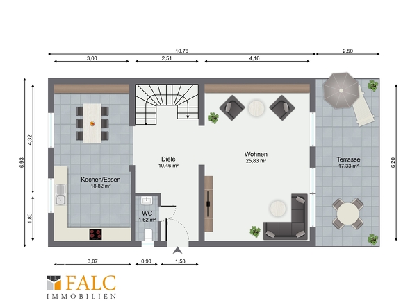 Grundriss Erdgeschoss