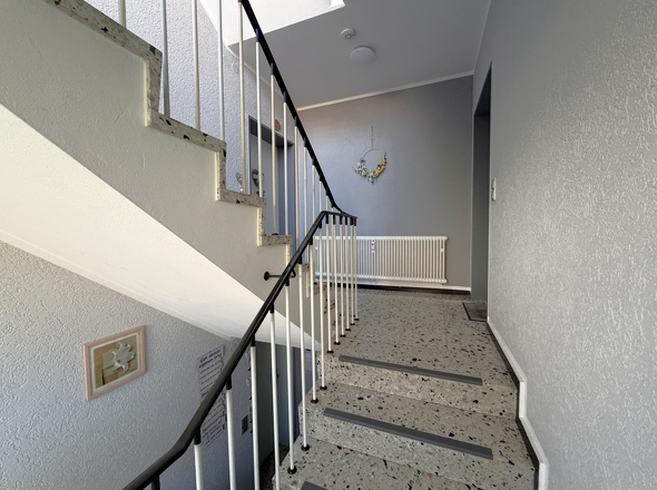 Gepflegtes Treppenhaus