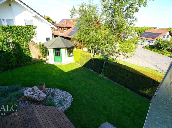 ... und auf die grüne Oase