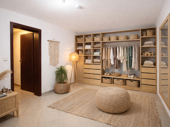 Einrichtungsbeispiel Durchgangszimmer