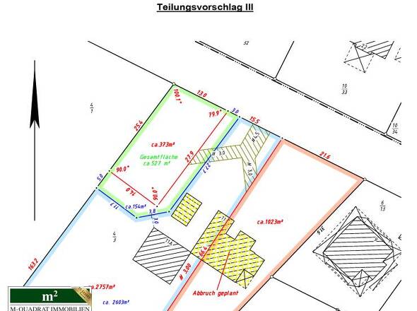 Bauplatz mit ca. 527 m² Größe in Kolkhagen