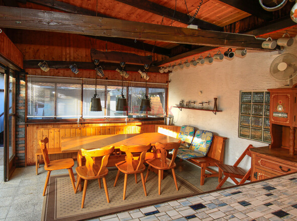 Überdachter Freisitz