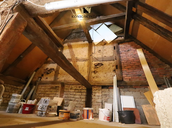 ...und von dort der Blick nach oben - Ausbaupotential