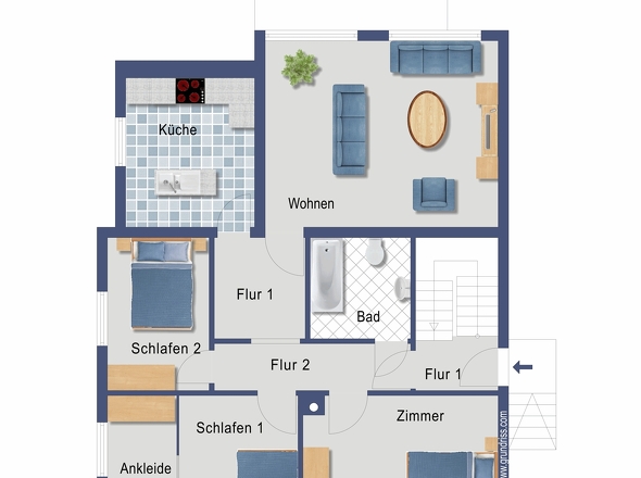 OG Wohnung 2