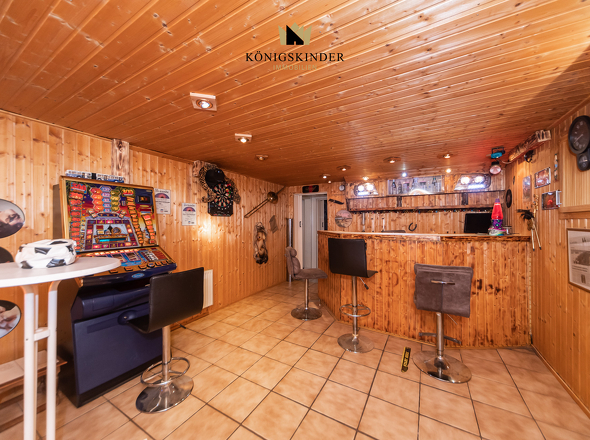 ...Platz für die Party, gibt es auch...