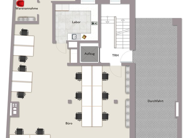 Grundriss Ladenlokal
