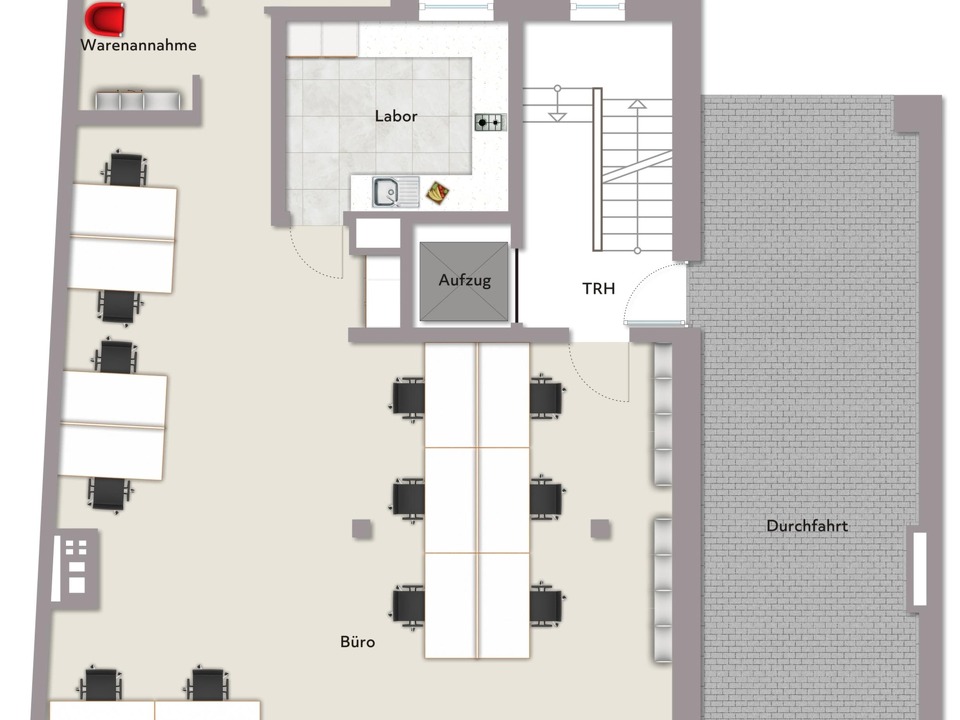 Grundriss Ladenlokal