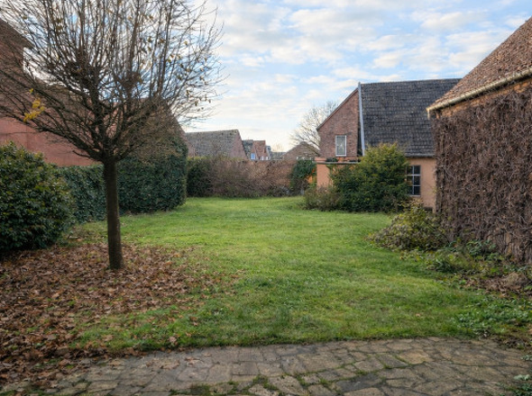 geschützter Gartenbereich