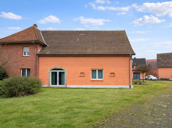 Gartenfläche, zugänglich von der Tenne