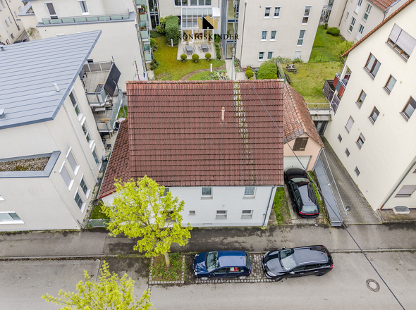 Luftbild Straßenseite