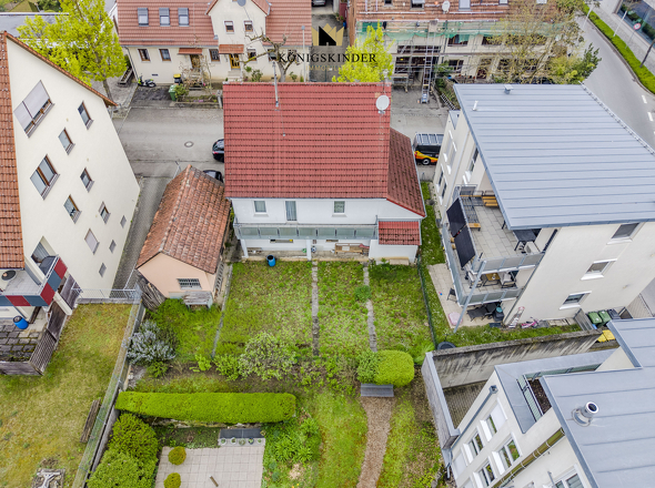 Luftbild Gartenseite