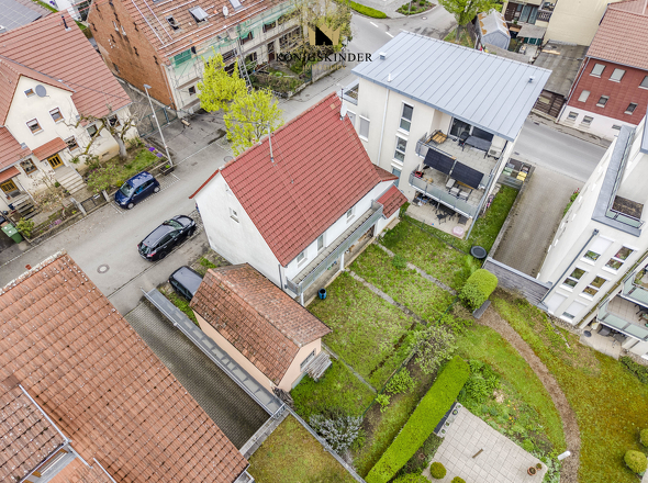 Luftbild Gartenseite