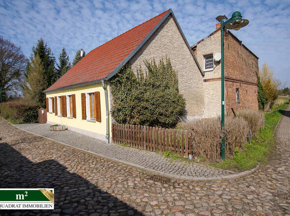 Seitenansicht von Straße