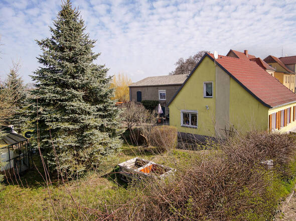 Seitenansicht von Oben