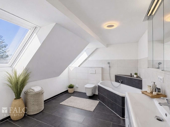 Badezimmer Dachgeschoss