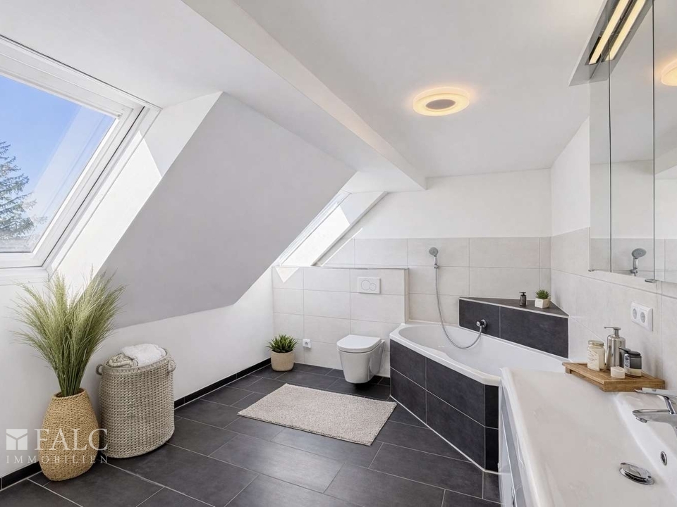Badezimmer Dachgeschoss