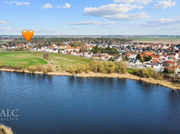 Luftbild vom Biederitzer See