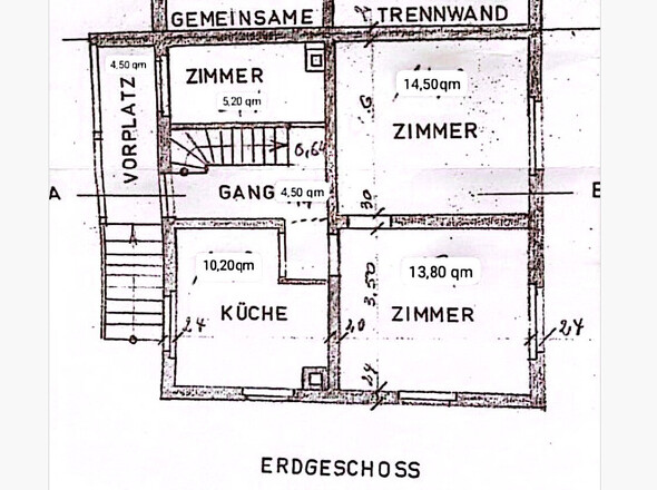 Grundriss Erdgeschoss