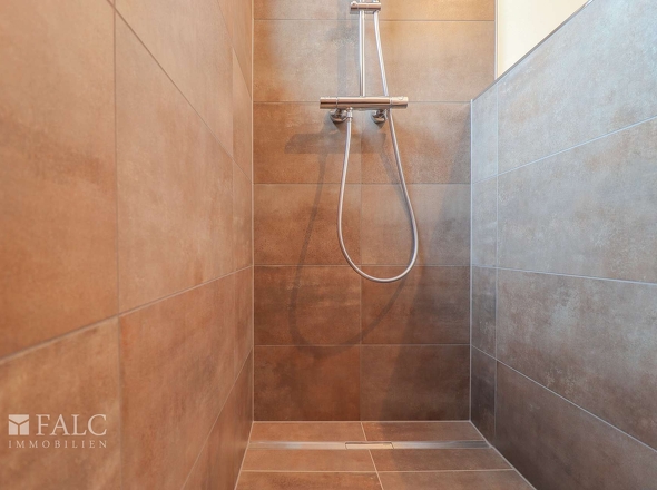 Begehbare Dusche