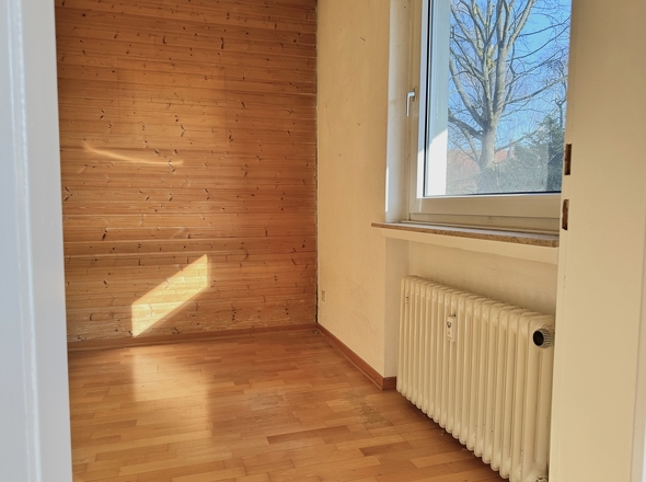 Schlafraum mit Morgensonne