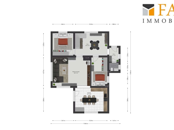 Grundriss Erdgeschoss