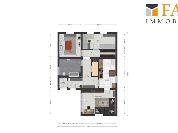 Grundriss Kellergeschoss