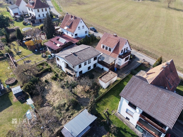 Drohnenbild hinten seitlich