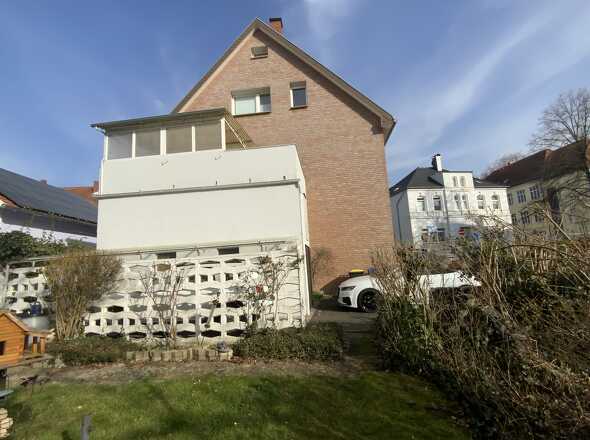 Wohnhausansicht Westgiebel