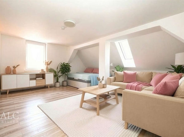 Wohnen und Schlafen (2. OG Whg 4)